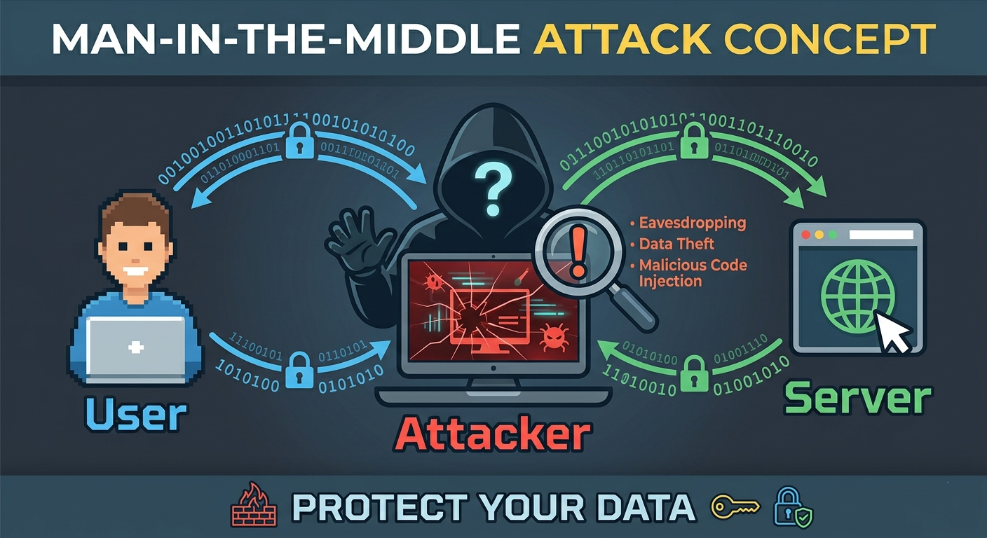 What is a Man-in-the-Middle (MITM) Attack?